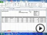 Excel 2010 Tutorial Sharing Workbooks Microsoft Training Lesson 16.1