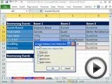 Excel Magic Trick 550: Data Validation List Drop-Down Based On 2nd