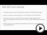 Microsoft Dynamics NAV 2013 -- Technical -- Unicode