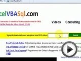 SQL Select Statement in VBA - .ExcelVBASQL.com 38+ hours of