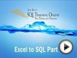 SQL Training Online - Excel to SQL Server - Part #5 - Automation